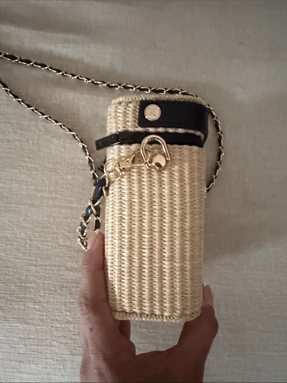 Chanel Les Beiges Summer Essentials Vanity Crossbody Bag NWT RARE 5”x2.75”x5.375 - Picture 3 of 5